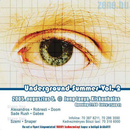 Underground Summer vol. 2 flyer