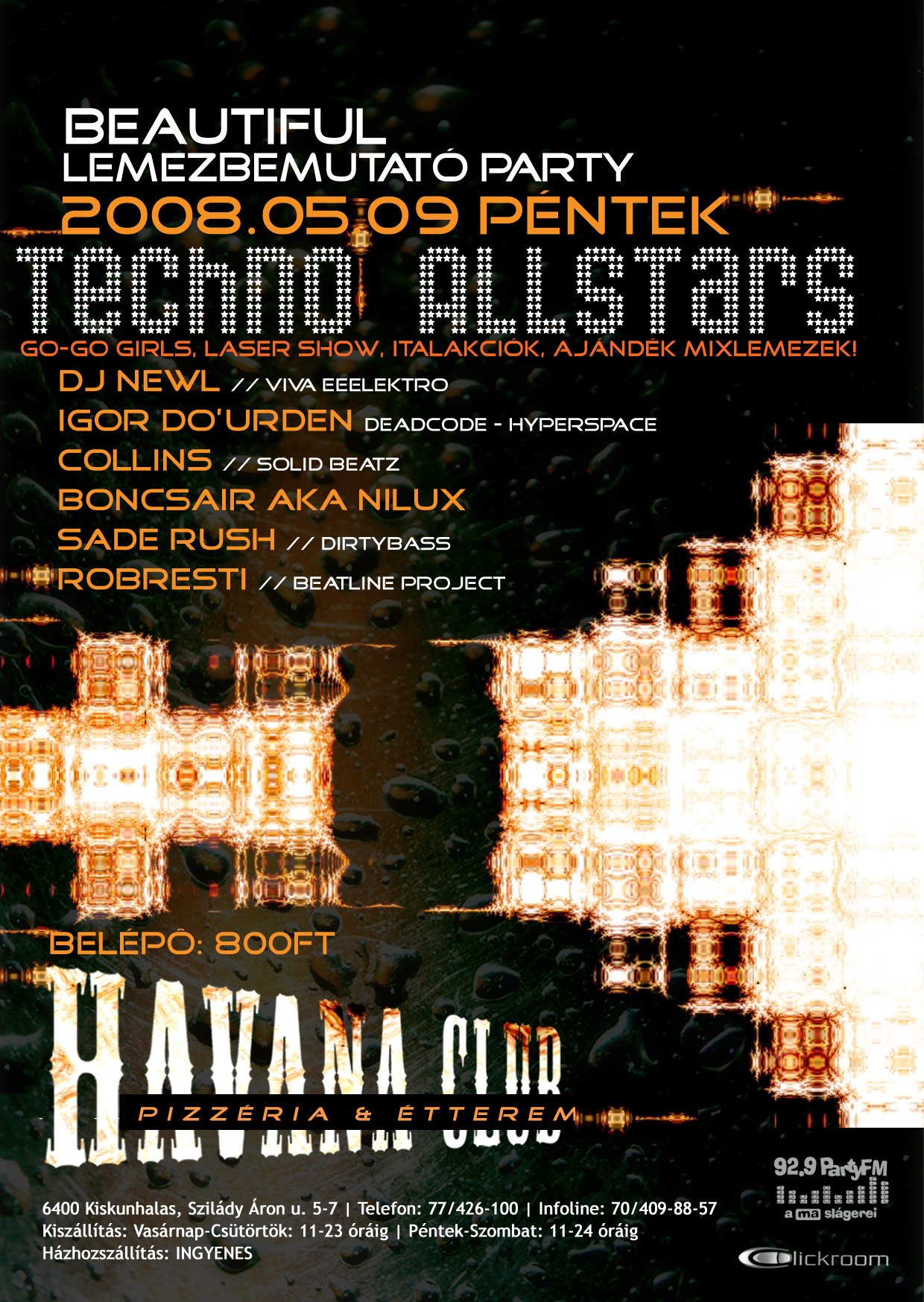Havana Club presents Techno Allstars flyer