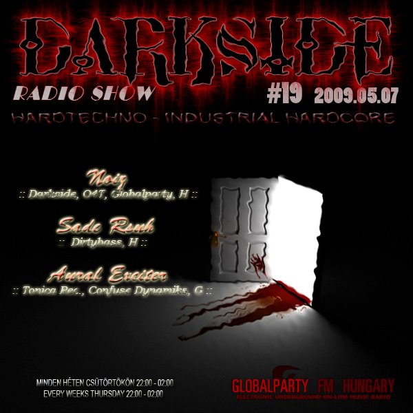 Darkside Radio Show ep 019 flyer