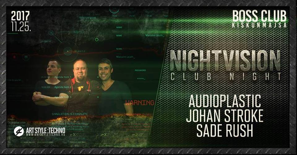 Boss Club pres. NightVision Club Night flyer